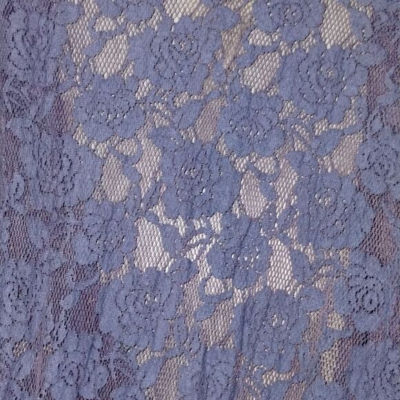 Free People One Purple and White Ombre Lace Duster Wrap Cardigan - Picture 8 of 8